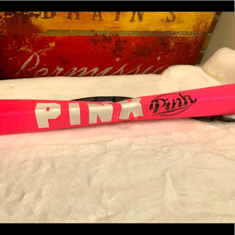Victoria’s Secret pink yoga mat tote